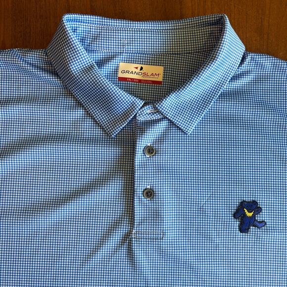 Grateful Dead Dancing Bear Grand Slam Golf Polo (2XL) - Picture 5 of 5